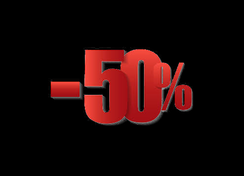 -50% sconto 50
