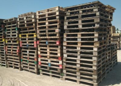 scelta pallet tra usati e nuovi
