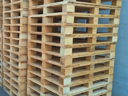 Esempio di pallet impilati
