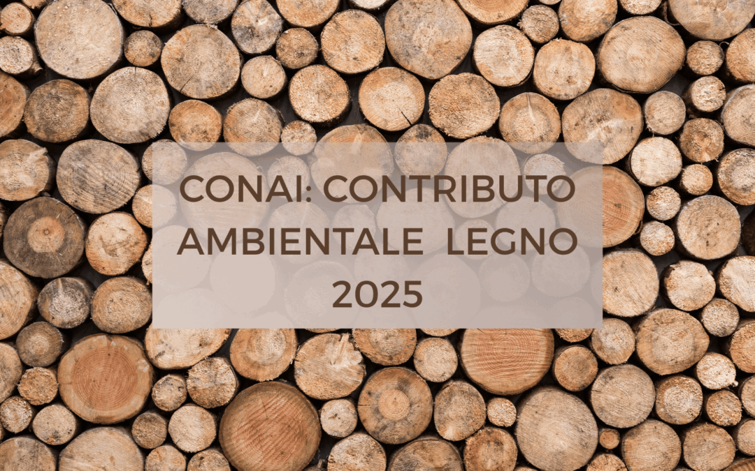 Conai del legno: variazione 2025